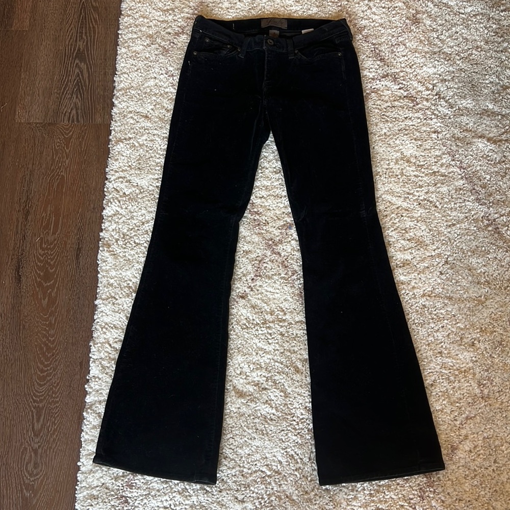 Lucky Brand Black Velvet Jeans
